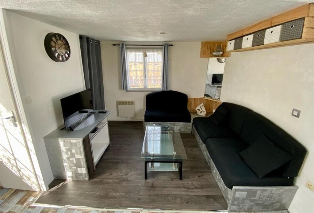 Mobilhome Emplacement 21 Biville-sur-Mer Extérieur photo